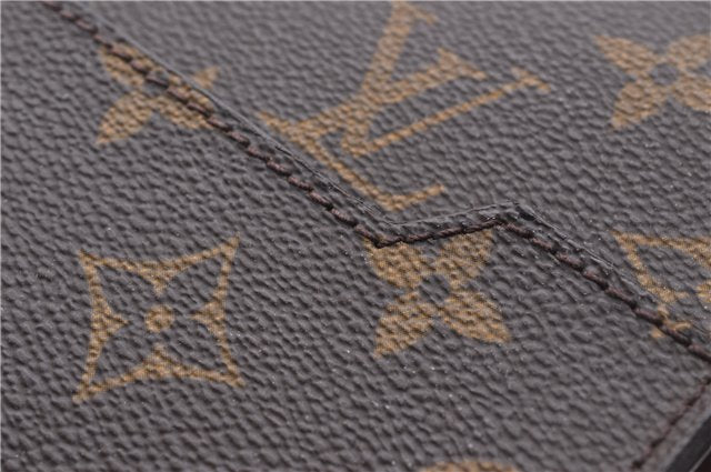 Authentic Louis Vuitton Monogram Pochette Homme Clutch Hand Bag M51795 LV 4720D