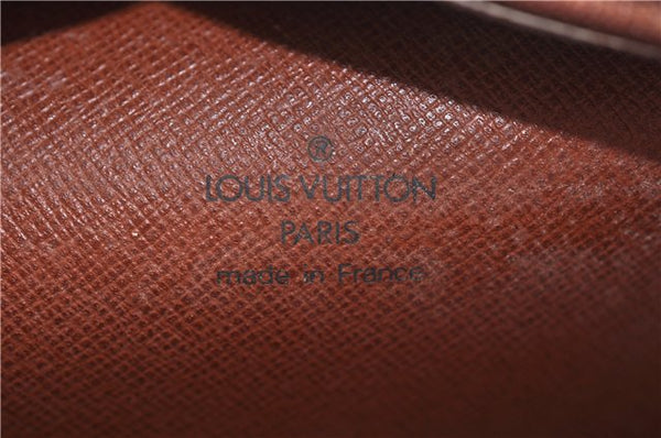 Authentic Louis Vuitton Monogram Pochette Homme Clutch Hand Bag M51795 LV 4720D