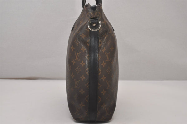 Authentic Louis Vuitton Monogram Macassar Davis 2Way Tote Bag M56708 LV 4720I