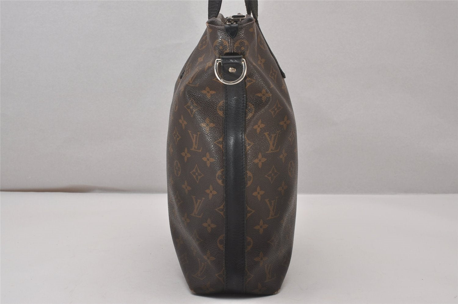 Authentic Louis Vuitton Monogram Macassar Davis 2Way Tote Bag M56708 LV 4720I