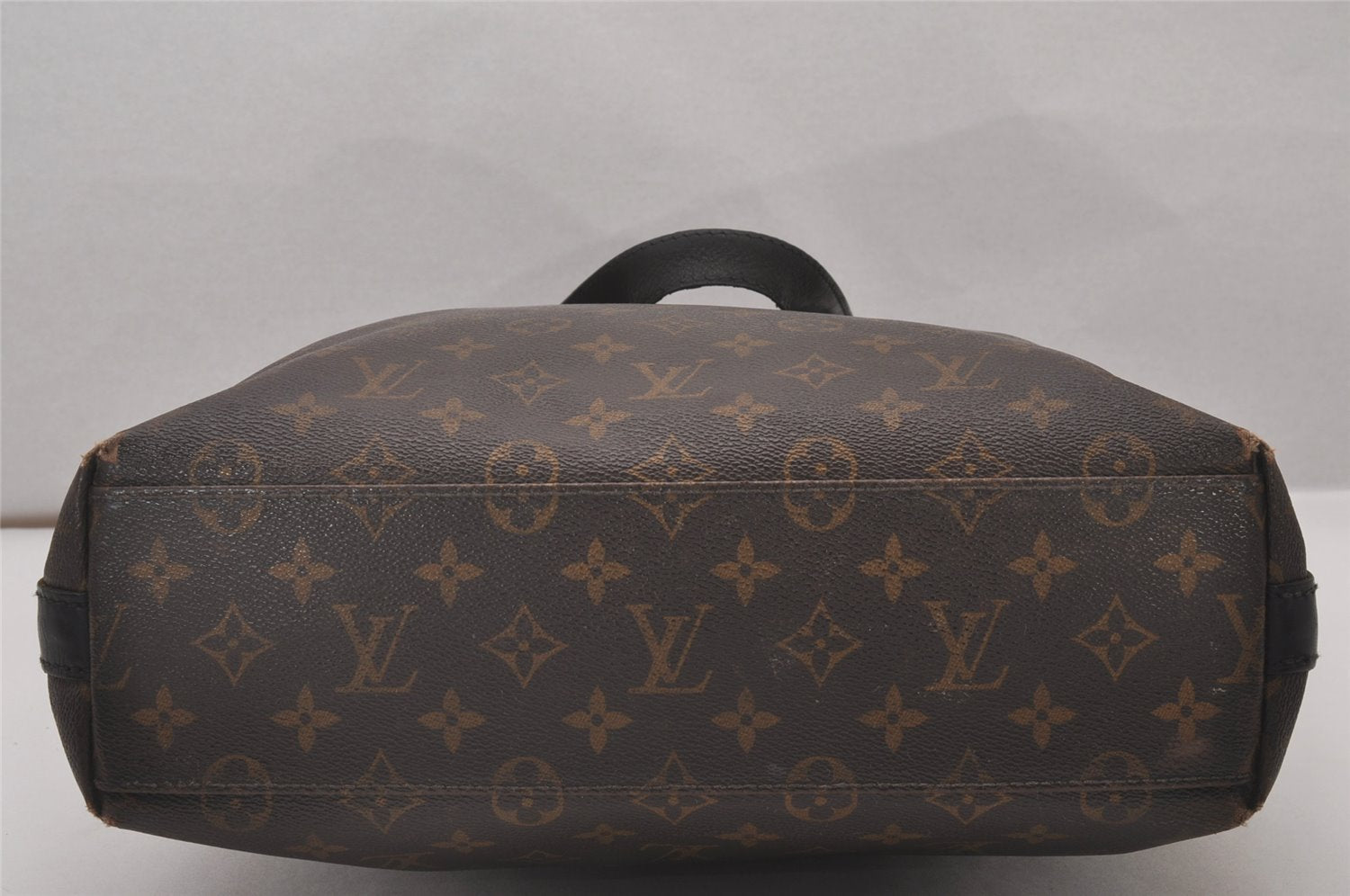Authentic Louis Vuitton Monogram Macassar Davis 2Way Tote Bag M56708 LV 4720I