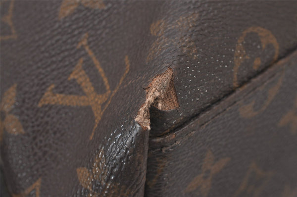 Authentic Louis Vuitton Monogram Macassar Davis 2Way Tote Bag M56708 LV 4720I