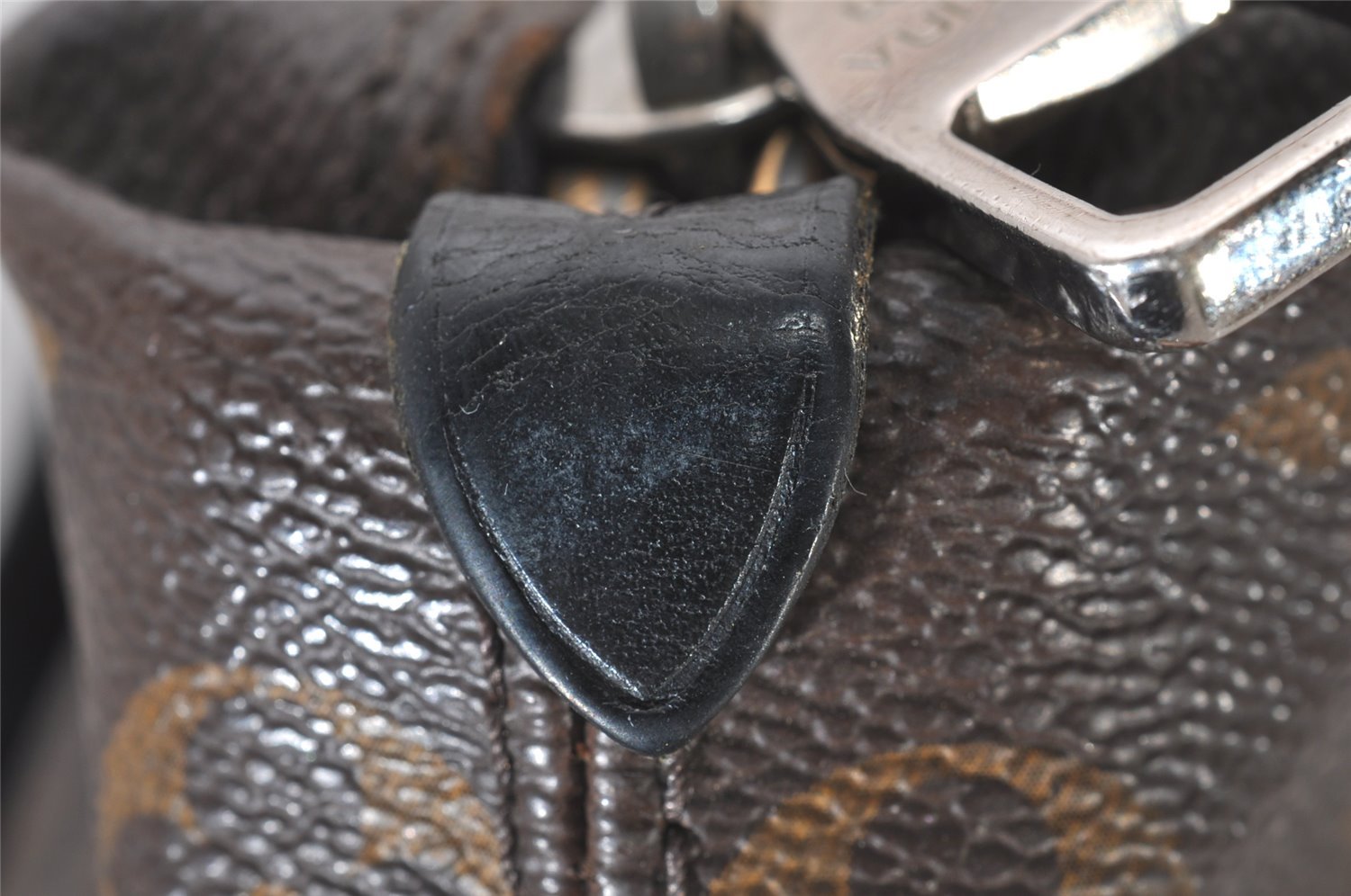 Authentic Louis Vuitton Monogram Macassar Davis 2Way Tote Bag M56708 LV 4720I