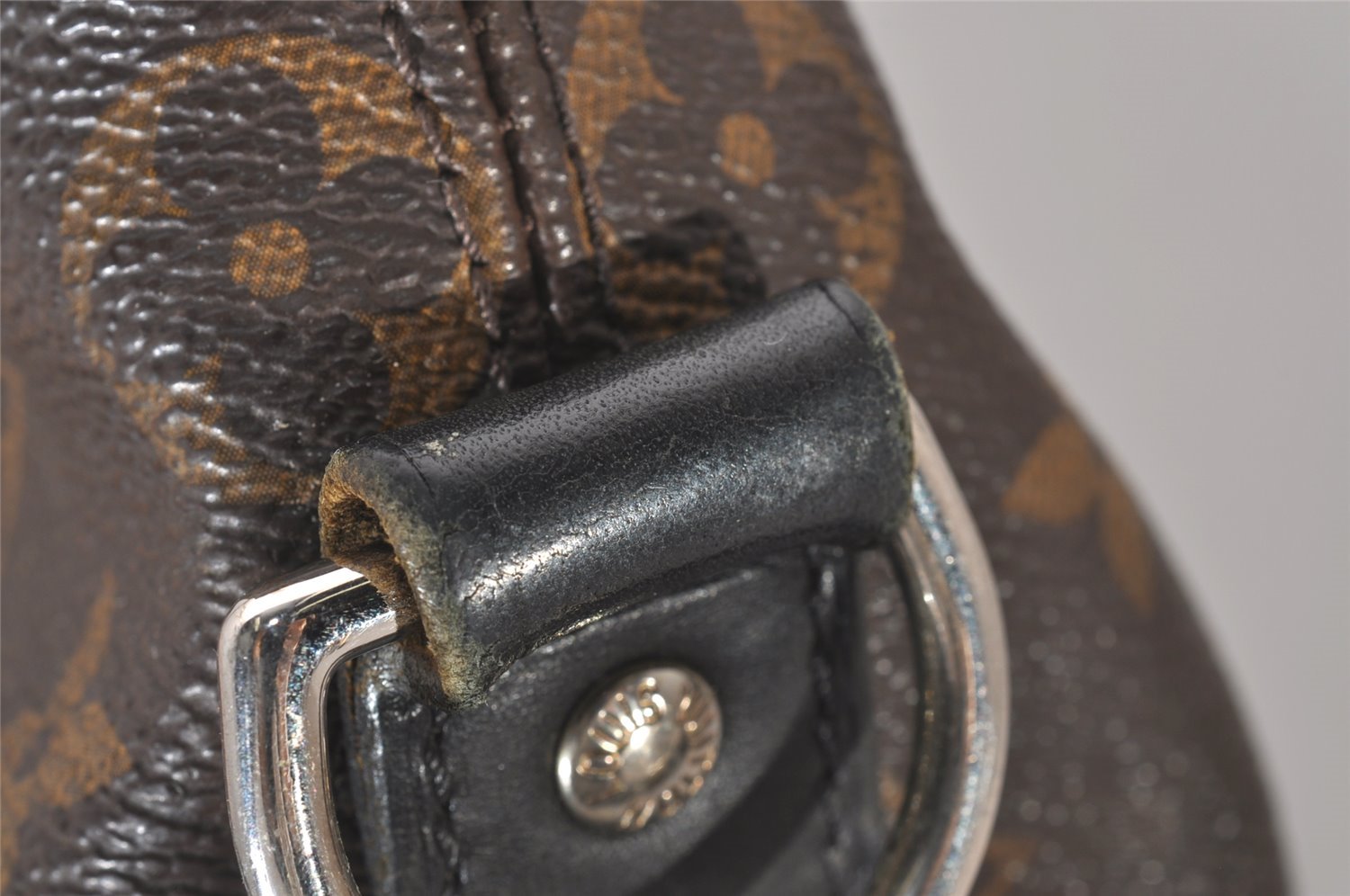 Authentic Louis Vuitton Monogram Macassar Davis 2Way Tote Bag M56708 LV 4720I