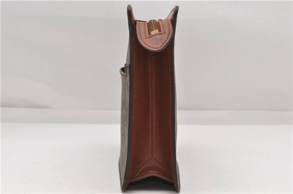 Authentic Louis Vuitton Monogram Pochette Homme Clutch Hand Bag M51795 LV 4721D