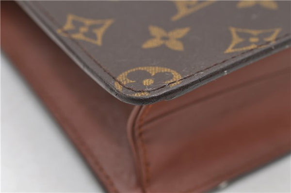 Authentic Louis Vuitton Monogram Pochette Homme Clutch Hand Bag M51795 LV 4721D