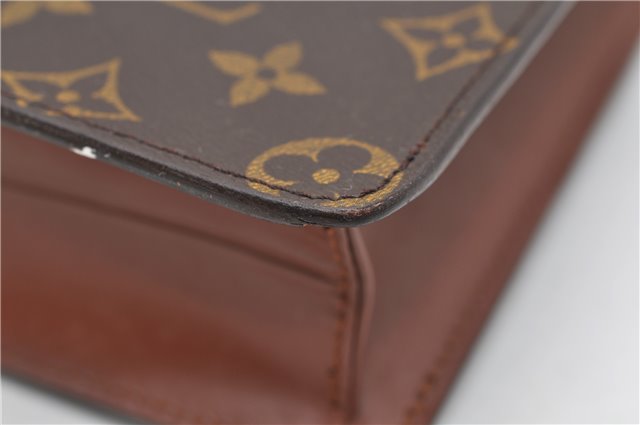 Authentic Louis Vuitton Monogram Pochette Homme Clutch Hand Bag M51795 LV 4721D