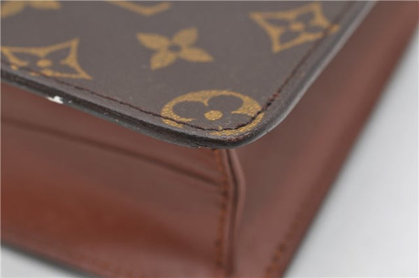 Authentic Louis Vuitton Monogram Pochette Homme Clutch Hand Bag M51795 LV 4721D