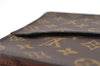 Authentic Louis Vuitton Monogram Pochette Homme Clutch Hand Bag M51795 LV 4721D