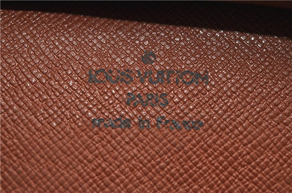 Authentic Louis Vuitton Monogram Pochette Homme Clutch Hand Bag M51795 LV 4721D