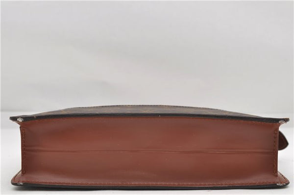 Authentic Louis Vuitton Monogram Pochette Homme Clutch Hand Bag M51795 LV 4722D