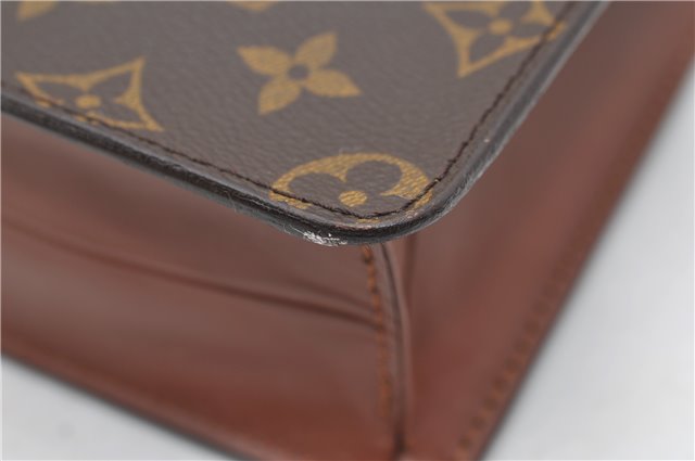 Authentic Louis Vuitton Monogram Pochette Homme Clutch Hand Bag M51795 LV 4722D