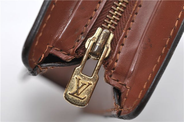 Authentic Louis Vuitton Monogram Pochette Homme Clutch Hand Bag M51795 LV 4722D