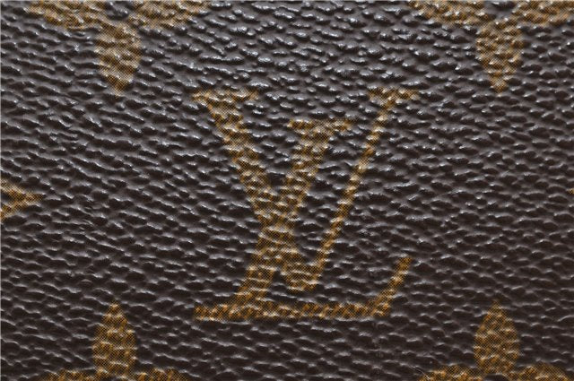 Authentic Louis Vuitton Monogram Pochette Homme Clutch Hand Bag M51795 LV 4722D