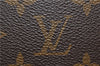 Authentic Louis Vuitton Monogram Pochette Homme Clutch Hand Bag M51795 LV 4722D