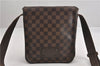 Authentic Louis Vuitton Damier Brooklyn PM Shoulder Cross Bag N51210 LV 4722F