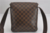 Authentic Louis Vuitton Damier Brooklyn PM Shoulder Cross Bag N51210 LV 4722F