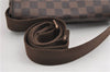 Authentic Louis Vuitton Damier Brooklyn PM Shoulder Cross Bag N51210 LV 4722F