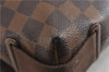 Authentic Louis Vuitton Damier Brooklyn PM Shoulder Cross Bag N51210 LV 4722F