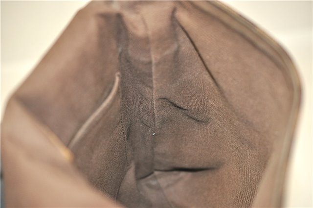 Authentic Louis Vuitton Damier Brooklyn PM Shoulder Cross Bag N51210 LV 4722F