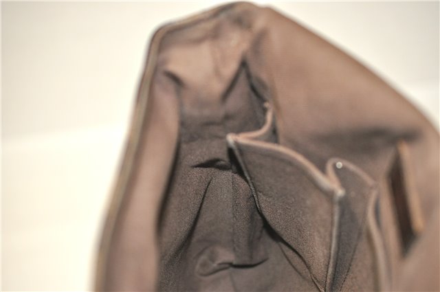 Authentic Louis Vuitton Damier Brooklyn PM Shoulder Cross Bag N51210 LV 4722F