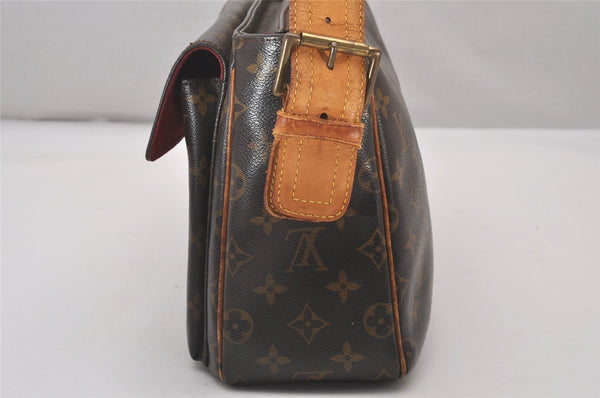 Authentic Louis Vuitton Monogram Viva Cite GM Shoulder Bag M51163 LV 4722I