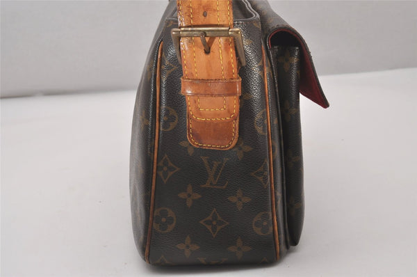 Authentic Louis Vuitton Monogram Viva Cite GM Shoulder Bag M51163 LV 4722I