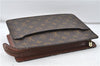 Authentic Louis Vuitton Monogram Pochette Homme Clutch Hand Bag M51795 LV 4723D