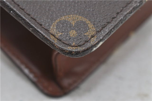 Authentic Louis Vuitton Monogram Pochette Homme Clutch Hand Bag M51795 LV 4723D