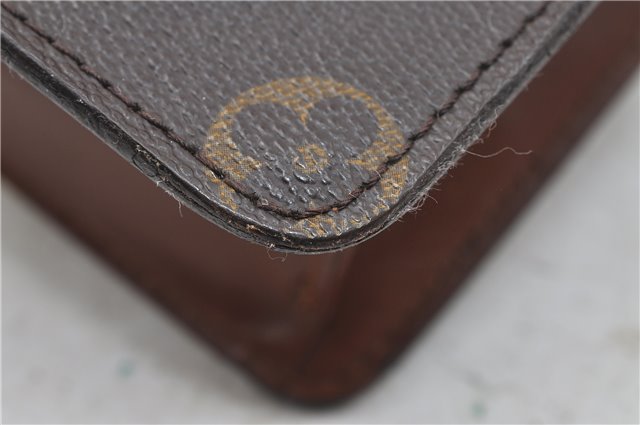 Authentic Louis Vuitton Monogram Pochette Homme Clutch Hand Bag M51795 LV 4723D