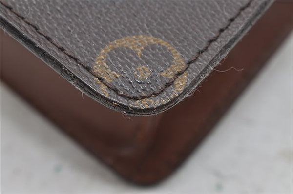 Authentic Louis Vuitton Monogram Pochette Homme Clutch Hand Bag M51795 LV 4723D