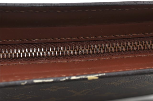 Authentic Louis Vuitton Monogram Pochette Homme Clutch Hand Bag M51795 LV 4723D