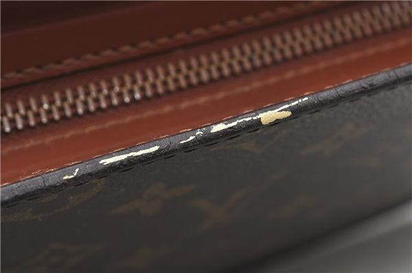 Authentic Louis Vuitton Monogram Pochette Homme Clutch Hand Bag M51795 LV 4723D