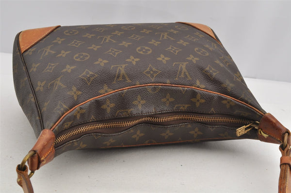 Authentic Louis Vuitton Monogram Boulogne 30 Shoulder Cross Bag Old Model 4723I