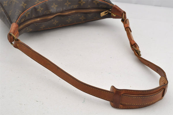 Authentic Louis Vuitton Monogram Boulogne 30 Shoulder Cross Bag Old Model 4723I