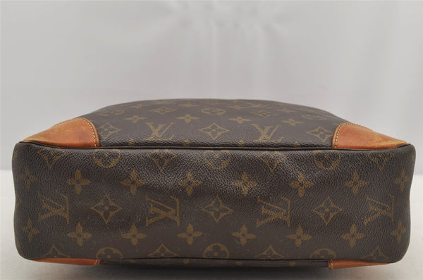 Authentic Louis Vuitton Monogram Boulogne 30 Shoulder Cross Bag Old Model 4723I