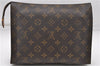 Auth Louis Vuitton Monogram Poche Toilette 26 Cosmetics Pouch M47542 LV 4724D