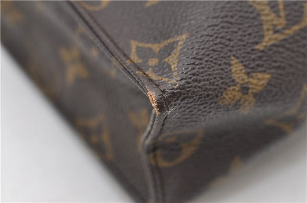 Auth Louis Vuitton Monogram Poche Toilette 26 Cosmetics Pouch M47542 LV 4724D
