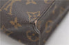 Auth Louis Vuitton Monogram Poche Toilette 26 Cosmetics Pouch M47542 LV 4724D