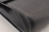 Authentic Louis Vuitton Epi Chaillot Clutch Hand Bag Black M52542 LV 4724I