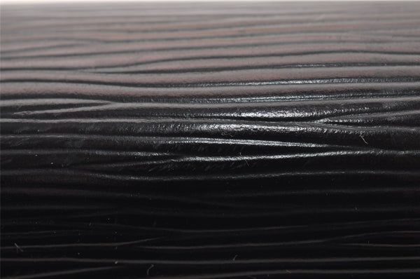 Authentic Louis Vuitton Epi Chaillot Clutch Hand Bag Black M52542 LV 4724I