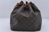 Authentic LOUIS VUITTON Monogram Petit Noe Shoulder Bag M42226 LV 4725C