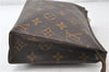 Auth Louis Vuitton Monogram Poche Toilette 19 Cosmetics Pouch M47544 LV 4725D