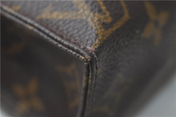 Auth Louis Vuitton Monogram Poche Toilette 19 Cosmetics Pouch M47544 LV 4725D