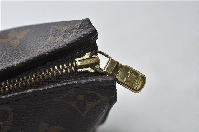 Auth Louis Vuitton Monogram Poche Toilette 19 Cosmetics Pouch M47544 LV 4725D