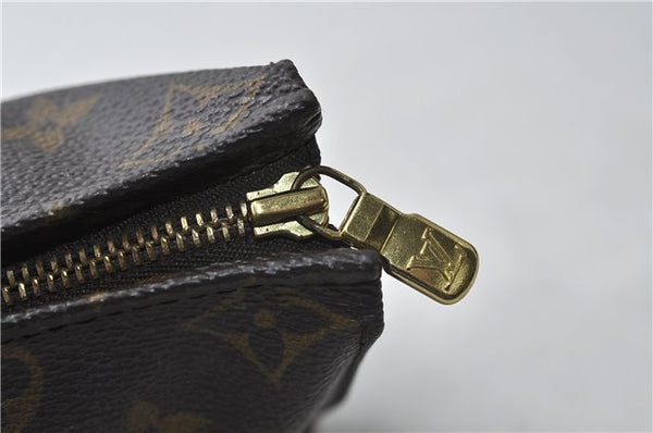Auth Louis Vuitton Monogram Poche Toilette 19 Cosmetics Pouch M47544 LV 4725D