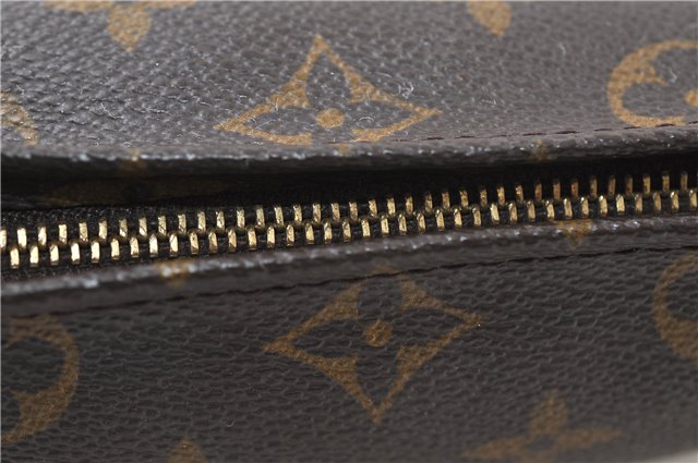 Auth Louis Vuitton Monogram Poche Toilette 19 Cosmetics Pouch M47544 LV 4725D