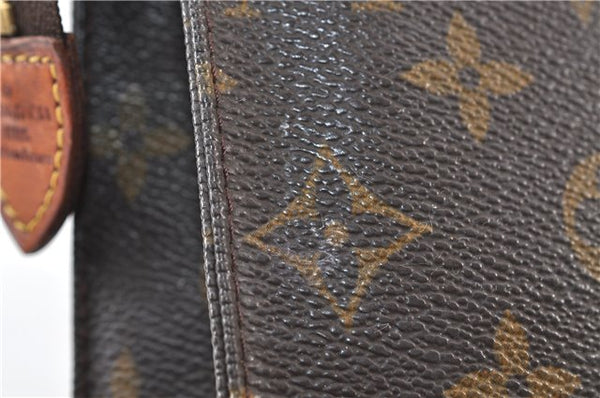 Auth Louis Vuitton Monogram Poche Toilette 19 Cosmetics Pouch M47544 LV 4725D