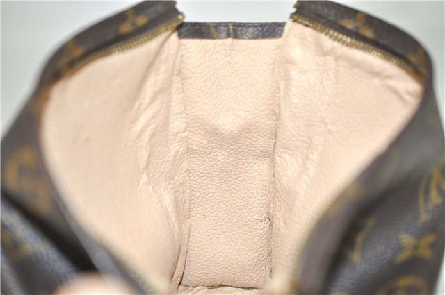 Auth Louis Vuitton Monogram Poche Toilette 19 Cosmetics Pouch M47544 LV 4725D