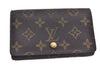 Auth Louis Vuitton Monogram Porte Monnaie Billets Tresor Wallet M61730 LV 4725F